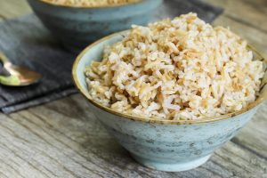 Best Foods for Flat Abs - Brown rice