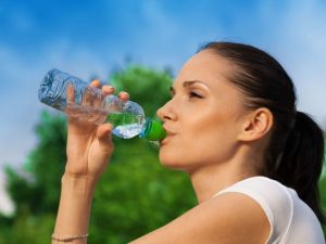 Learn to drink water as it is one of the ways to lose weight.